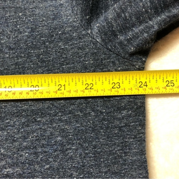 Roots Navy Heather Long Sleeve Pull Over Size XXL - Picture 8 of 11